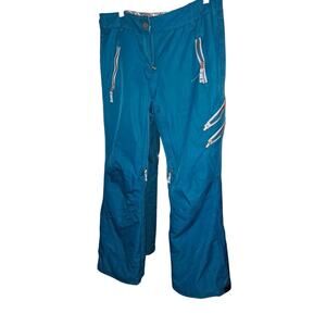 Obermeyer Womens Snow Pants Blue Size 8 Insulated Snow Pants 30x29